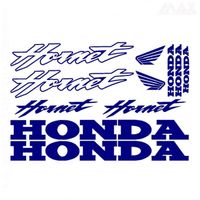 11 stickers HORNET – BLEU MARINE – sticker HONDA HORNET 600 900 - HON424