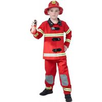 Déguisement pompier garçon - 171989 - Blanc - Multicolore - A partir de 3 ans - Intérieur