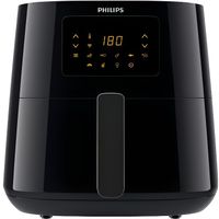 Philips Airfryer Essential XL, commande par application, 5 portions, 1,2 kg, 6,2 L, écran tactile, noir (HD9280/90)