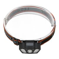 Lampe frontale rechargeable super lumineuse LED lampe frontale pour camping, course, pêche, chasse YH004