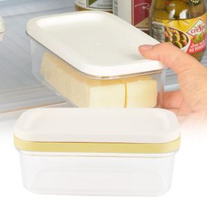 Boîte à Beurre Beurrier pour Réfrigérateur en Acier Inoxydable Récipient à  Beurre avec Aouvercle pour Beurre