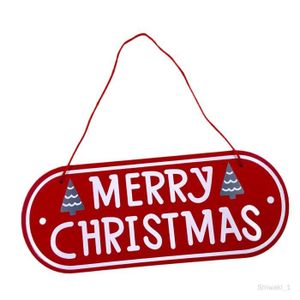 PLAQUE DE PORTE Panneau en bois joyeux Noël, décorations de noël p