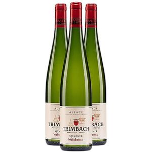 VIN BLANC Alsace Sylvaner Weinbaum Blanc 2021 - Lot de 3x75c