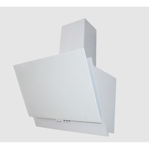 Klarstein Alina 60 Hotte Murale Aspirante 60cm 600 M H 3 Vitesses Classe A Blanc Achat Vente Hotte Cdiscount