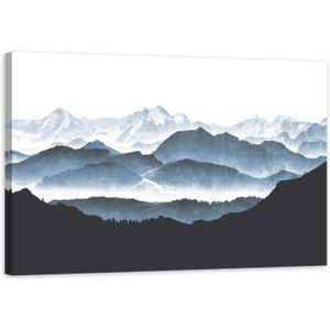 Tableau - Paysage montagne slovaque [200x100]