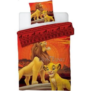 HOUSSE DE COUETTE SEULE Disney enveloppe de couette Lion King 140 x 200 cm