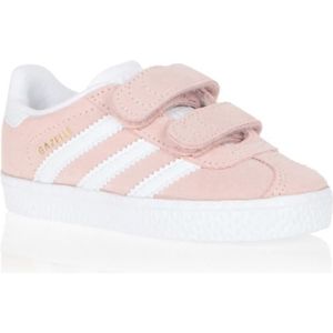 BASKET ADIDAS ORIGINALS Baskets Gazelle - Bébé - Blanc et rose