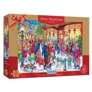 PUZZLE Puzzle de Noël - GIBSONS - Winter Wonderland - 100