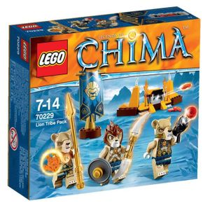 ASSEMBLAGE CONSTRUCTION LEGO® Legends of Chima 70229 La Tribu Lion