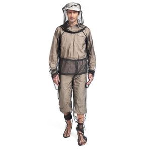ANTI-MOUSTIQUE Vêtements d'aventure anti-moustiques en costume d'abeilles avec pantalons de gants de manteau pour le camping cyclisme Randonnée à p
