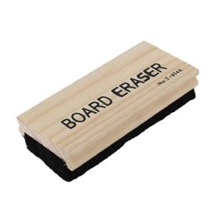 ARDOISE - CRAIE Tableau traditionnel Eraser Premium Quality Craie de craie en bois pour la et planche d'effacement sèche Nettoyage cadeau mignon