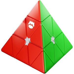 Puzzle de Pyramide Magnétique de Vitesse Cube Triangle GAN Pyraminx 60 Aimants 