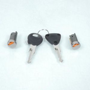 ANTIVOL - BLOQUE ROUE Kit barillet serrure Tecnium pour scooter Piaggio 