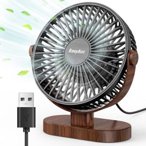 VENTILATEUR Desk Fan 2023 nouveau ventilateur USB portable, silencieux, puissant, stable, facile à nettoyer, ventilateur de bureau person[c197]