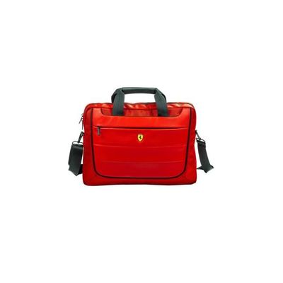 Sacoche Ferrari Hyper Formula Pour Ordinateur Portable - Noire, Rembourrée - Neuf D'Italie
