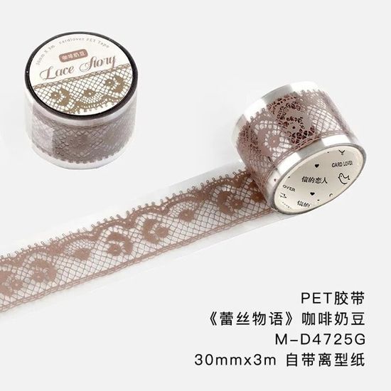 Ruban Dentelle Vintage Auto-adhésif Beige - 3 Rouleaux De 2 M, Largeur 15 Mm, Pour DIY Et Décoration - 11