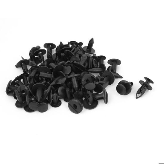 QZKJQDD Lot De 50 Rivets à Expansion En Plastique De 8 Mm - Clips De