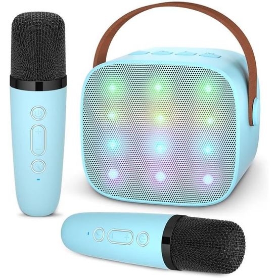 Machine de karaoké pour enfants, haut-parleur Bluetooth portable avec Machine de karaoké pour enfants, haut-parleur Bluetooth portable avec