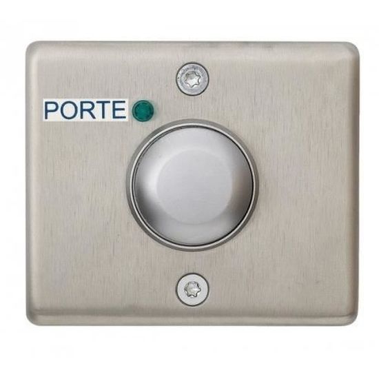 bouton poussoir encastre en inox no nf handicap cdiscount bricolage