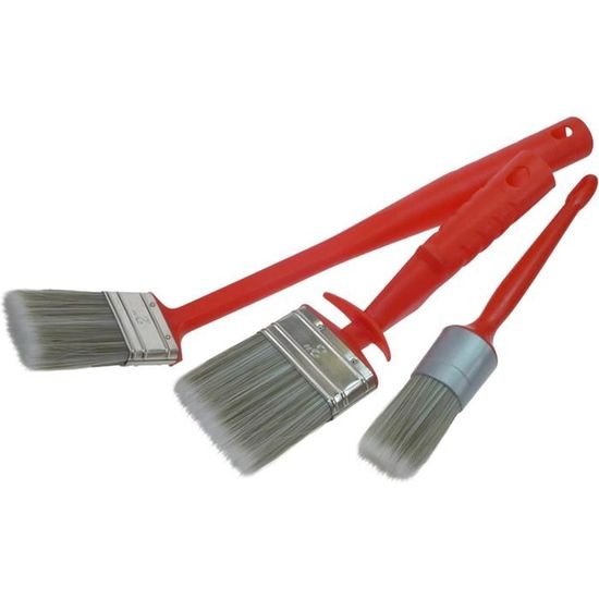 Lot De 2 Pinceaux à Pâtisserie Pour Badigeonnage, Poils De Sanglier Et