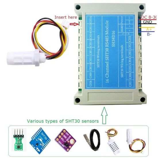 Module De Captr De Température Et D'humidité DHT11 - RobotShop