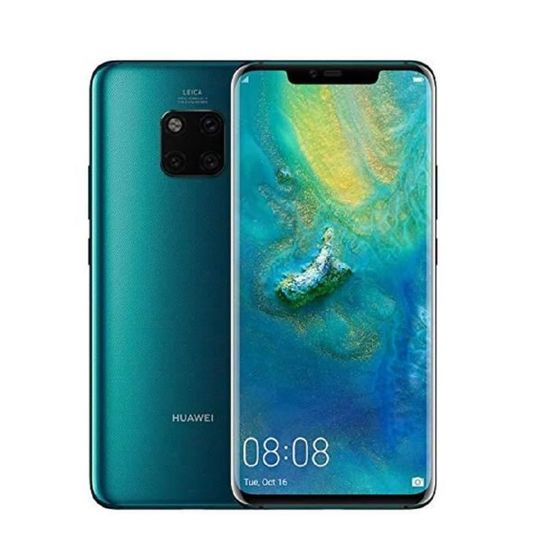 Huawei Mate 20 Pro Smartphone débloqué 4G (6,39 pouces - 128 Go/6 Go - Dual SIM - Android) Vert [Version européenne]
