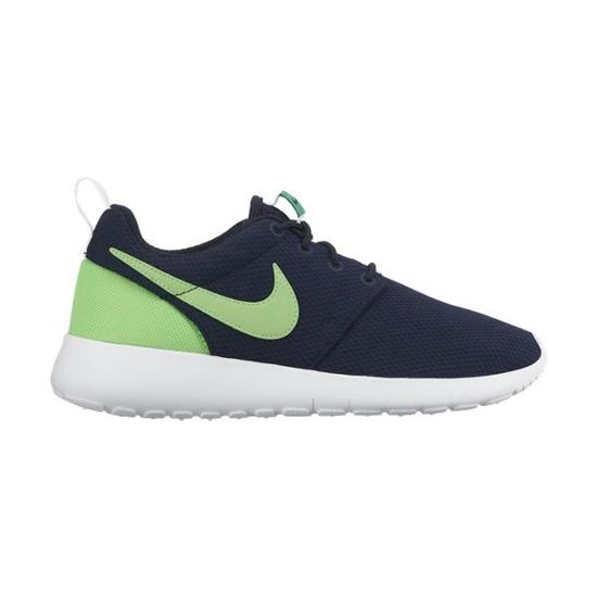Chaussure Running NIKE ROSHERUN GS Bleu Enfant Occasionnel