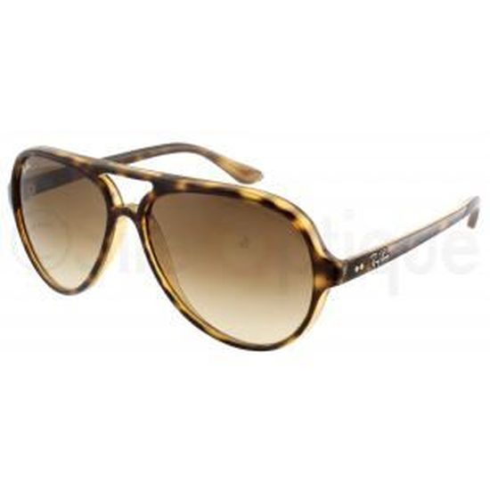 Lunettes Ray Ban RB 4125 CATS5000 710-51 Marron - Achat / Vente lunettes de  vue Lunettes Ray Ban RB 4125 CA… Mixte - Cdiscoun