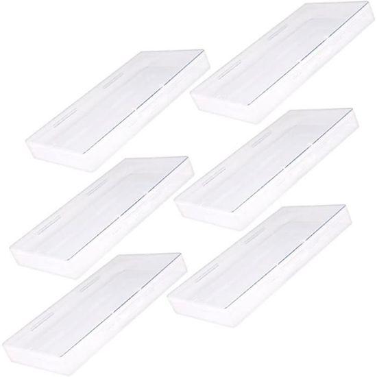 Porte-stylo Extensible Transparent - 2 Pièces Pour Rangement Crayons Et Pinceaux, Portable