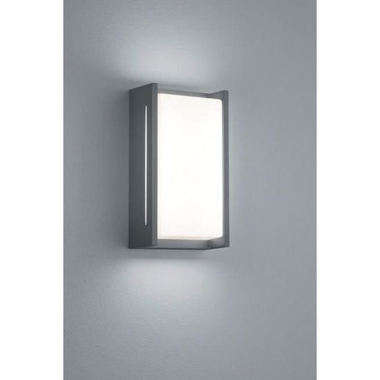 Applique extérieure LED Trio Indus - Gris anthracite - Aluminium - Utilisation extérieure - Technologie LED