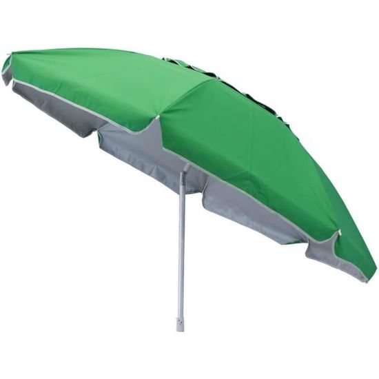Parasol De Plage 180 Cm - Poteau 25 Mm, Tissu Nylon Anti-UV, Pliant Avec Sac - LIFE IS, Orange