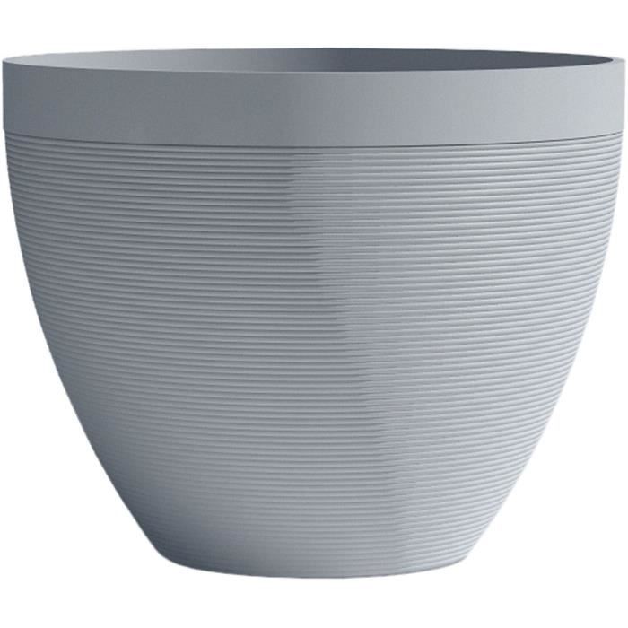 Pot de fleurs GARDEN ID Care Impact 50 x 41 cm Garanti 100% recyclé Résistant UVgel - vue 2