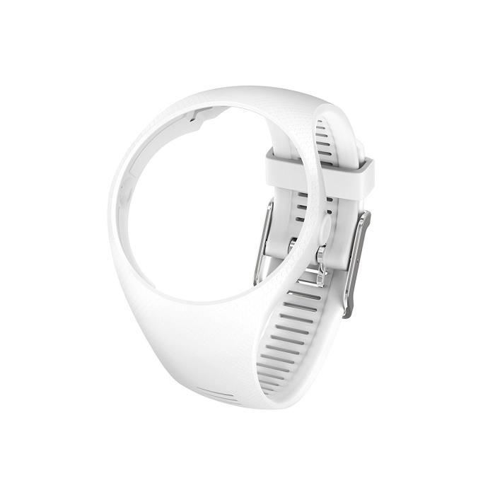 POLAR Bracelet pour Montre M200 - Blanc - Taille S/M