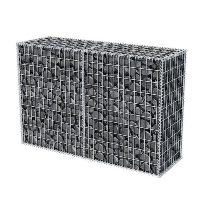 Panier de gabion Acier 150 x 50 x 100 cm