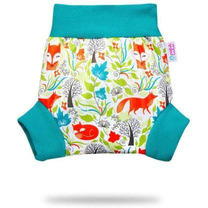 Couches lavables Shorty en PUL Petit Lulu - Culotte de Protection - Pull Up Couche - Taille S - Réutilisable & Lavable - 172618