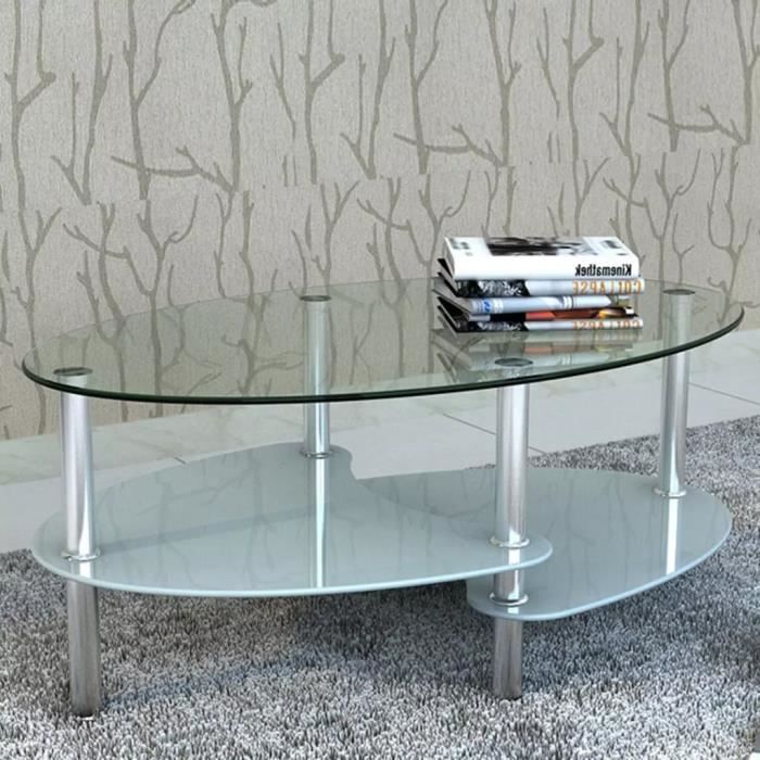 Table basse scandinave contemporain - Table de Salon Table Café - avec design exclusif Blanc