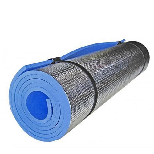 Tapis de yoga antidérapant Yoga Pilates Pads d'extérieur Fitness Training Pad Pique-nique Couverture Bleu 180 * 50 * 0,6 cm