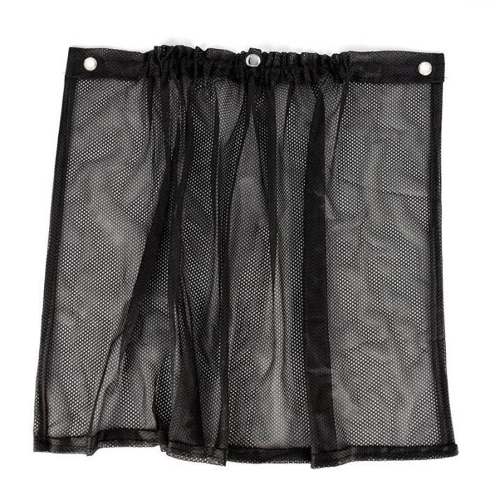 Rideau solaire de fenêtre de Protection pour voiture, 2 pièces, avec ventouse, pare soleil universel, noir, bloc solaire LX387