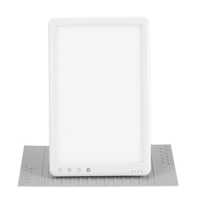Lampe de Thérapie LED de Simulation de Lumière du Soleil avec Gradation à 3 Niveaux pour Chambre Maison 110‑220V(Prise US )