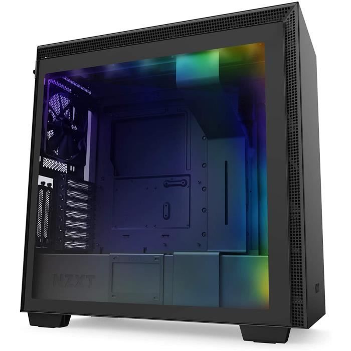 BOITIER PC NZXT H710i - Boîtier PC Gaming Moyenne Tour ATX - Port I-O USB Type-C en Façade - Panneau Latéral23