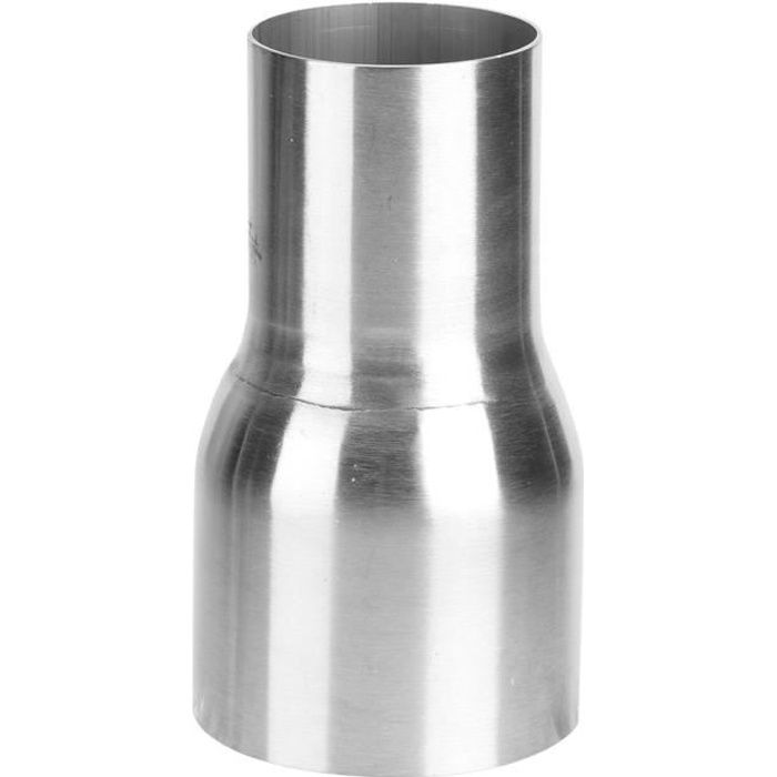 Réducteur universel d'adaptateur de tube de connecteur de tuyau d'échappement en acier inoxydable pièce modifiée(57 mm / 76 mm )