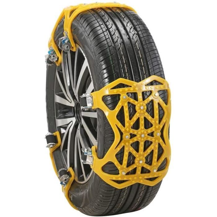 Chaînes à Neige 225 50 R17 Acier 9 Mm - Homologuées, Modèle Croisillons, Montage Rapide, Tapis Et Gants Inclus - 3