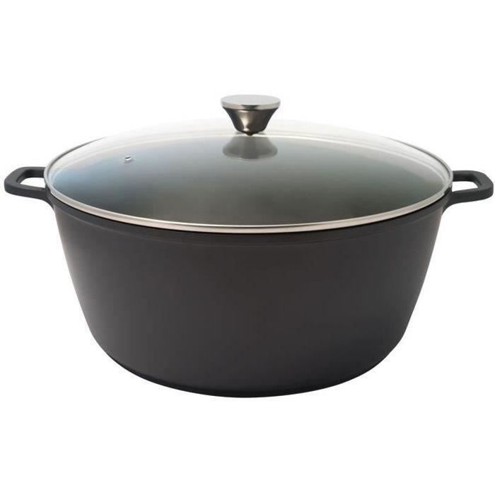 Mijoteuse haute + couvercle verre - 10 Lt Ø 32 cm