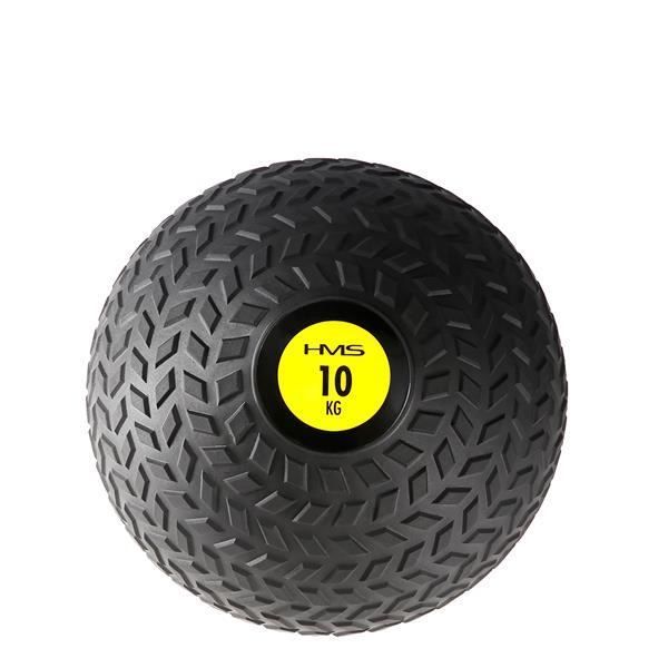 HMSPORT - Slam ball 10 kg - Ballon de gym - Balle lestée de sable - Cross Training Crossfit - Rééducation musculaire