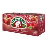 ELEPHANT Lot de 25 sachets Infusion Fruits rouges - 45g