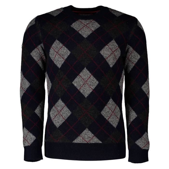 Vêtements Homme Chandails Superdry Academy Argyle Crew