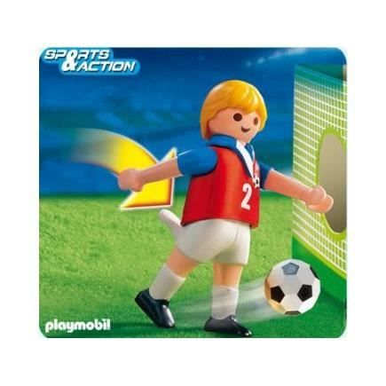 PLAYMOBIL 4722 JOUEUR DE FOOT EQUIPE TCHEQUIE