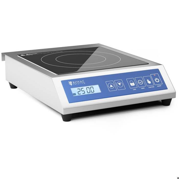 Plaque à induction Table De cuisson Induction Professionnelle RCIK-3500GP (3 500 W, 13 Niveaux De Puissance. 60 à 240 °C)