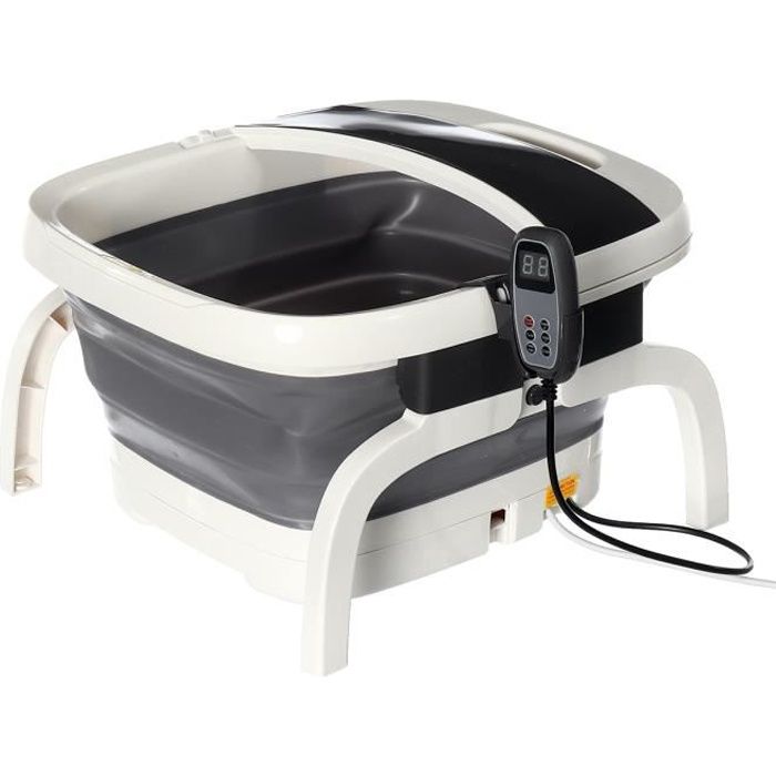 TEMPSA Bains de Pieds Thalasso massage Bain Masseur de pieds Spa Automatique