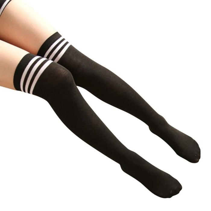 Jambières Longues Tricotées Pour Femme - 100% Acrylique - Chaudes, Jusqu'au-dessus Du Genou - Pour Sport, Quotidien